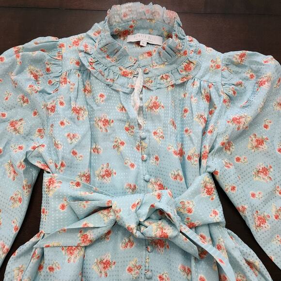 Hunter Belle Blakely Ikat Flower Dress Size XL - Picture 4 of 10